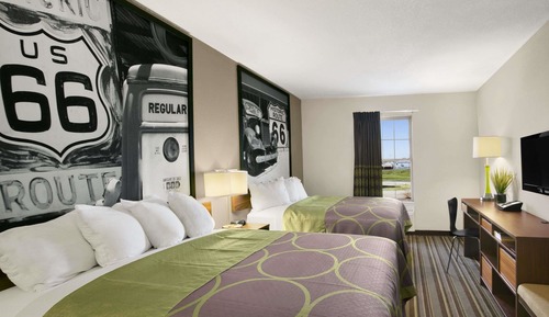 Habitación, 2 camas de matrimonio, no fumadores