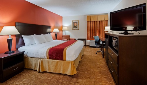 Habitación estándar, 1 cama de matrimonio grande, accesible para personas con discapacidad, bañera