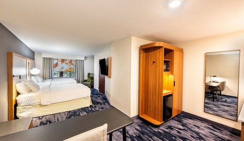 Habitación, 2 camas de matrimonio