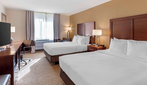 Habitación estándar, 2 camas de matrimonio, no fumadores