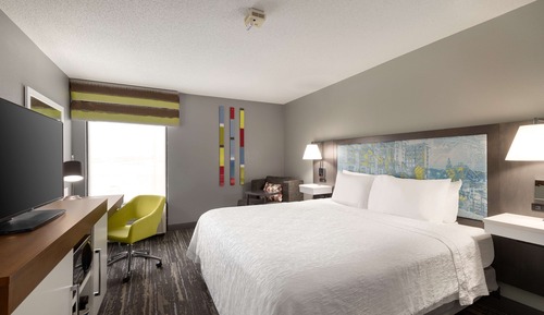 Habitación, 1 cama de matrimonio grande con sofá cama