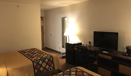 Habitación, 2 camas de matrimonio, fumadores