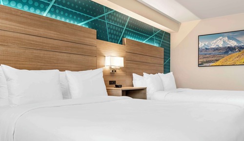 Habitación estándar, 2 camas de matrimonio, no fumadores