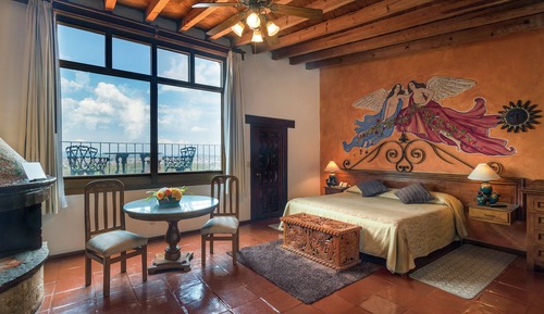 Habitación junior doble, 1 cama de matrimonio grande, vistas al jardín