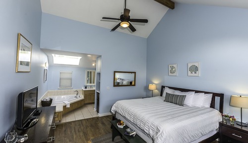 Habitación individual básica, 1 cama de matrimonio grande