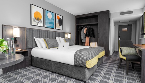 Habitación con 2 camas individuales, 2 camas individuales