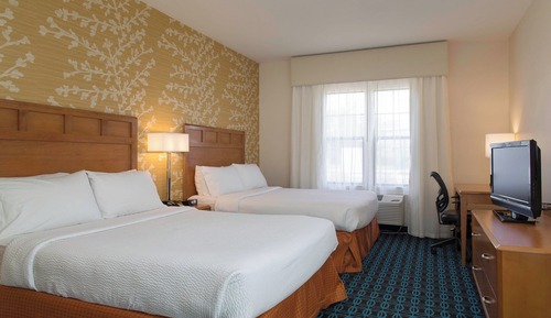 Habitación, 2 camas de matrimonio, no fumadores