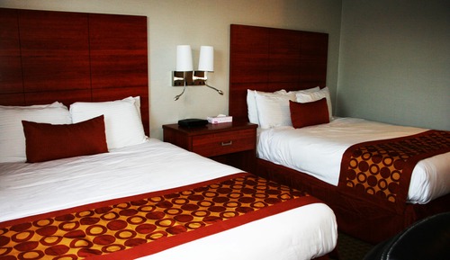 Habitación, 2 camas de matrimonio, no fumadores