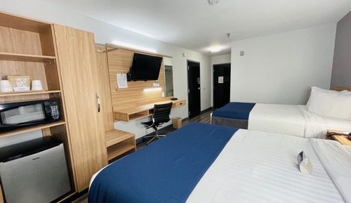 Habitación, 2 camas de matrimonio, no fumadores