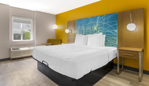 Habitación estándar, 1 cama de matrimonio grande, accesible para personas con discapacidad