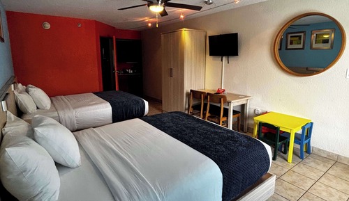 Habitación, 2 camas de matrimonio, no fumadores