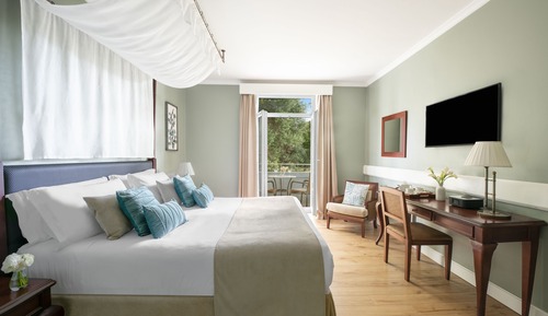 Suite, balcón, vistas al mar