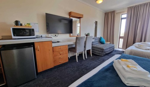 Habitación familiar, vistas a la bahía