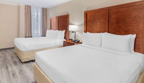 Habitación estándar, 2 camas de matrimonio, no fumadores