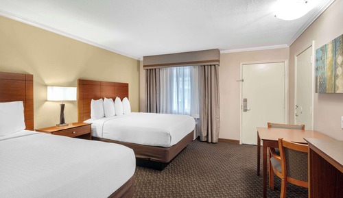 Habitación estándar, 2 camas de matrimonio, no fumadores, cocina básica