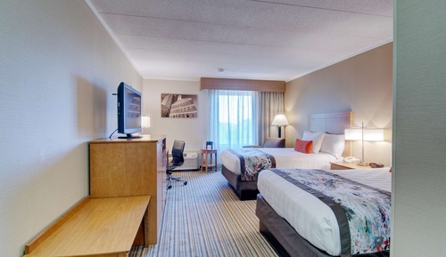 Habitación estándar, 2 camas dobles, no fumadores, balcón