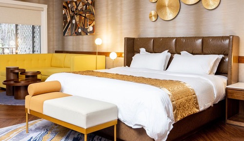 Habitación ejecutiva, 1 cama de matrimonio grande, accesible para personas con discapacidad