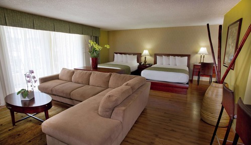 Suite estudio, 2 camas de matrimonio, no fumadores