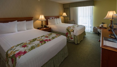 Habitación, 2 camas dobles, no fumadores, balcón