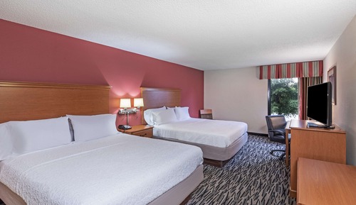 Habitación, 2 camas de matrimonio, no fumadores