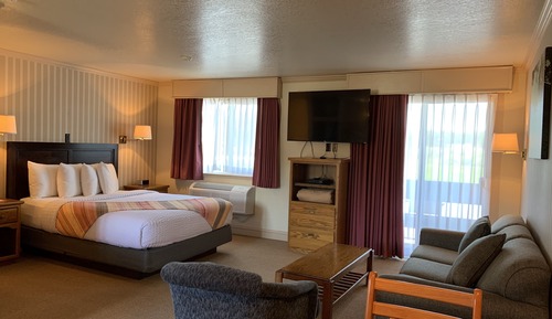 Habitación, 1 cama de matrimonio con sofá cama