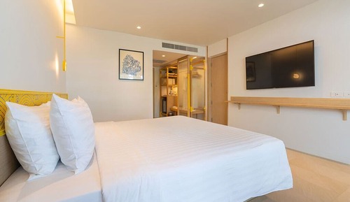 Habitación Deluxe, 1 cama de matrimonio grande, vistas al jardín