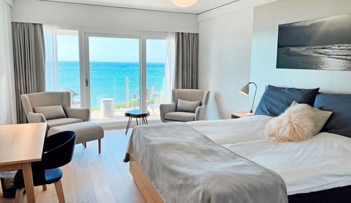 Habitación doble, vistas al mar