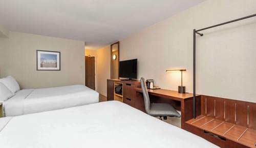 Habitación, 2 camas de matrimonio, no fumadores