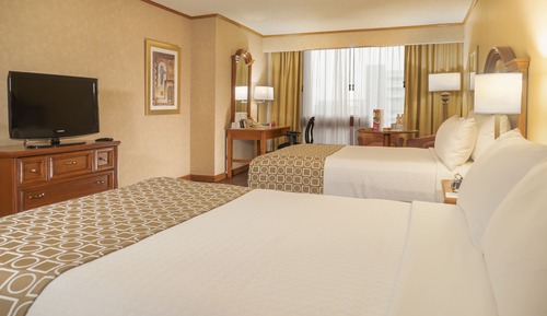 Habitación estándar, 2 camas de matrimonio (Low Floor)