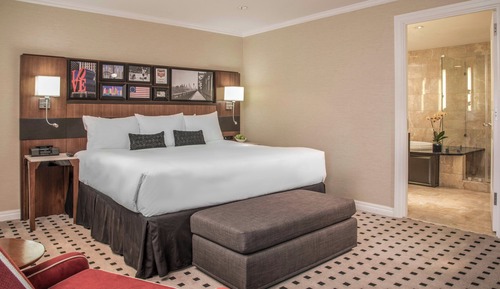 Suite estudio, 1 cama de matrimonio grande con sofá cama