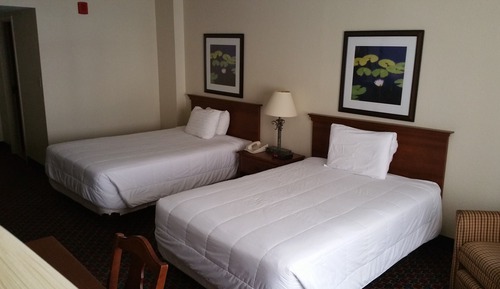 Habitación estándar, 2 camas de matrimonio, no fumadores