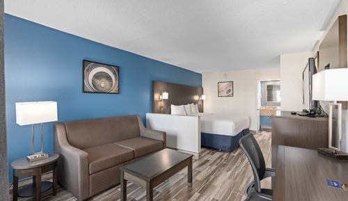 Suite, 1 cama de matrimonio grande con sofá cama, no fumadores