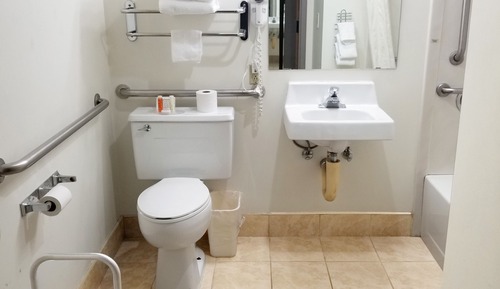 Habitación Deluxe, 2 camas de matrimonio, accesible para personas con discapacidad