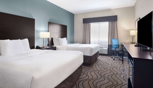 Habitación, 2 camas de matrimonio, no fumadores (Mobility, Bathtub w/Grab Bars)