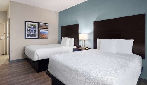 Habitación, 2 camas de matrimonio, no fumadores (Pet-Friendly)