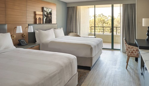 Habitación ejecutiva, 2 camas de matrimonio, balcón