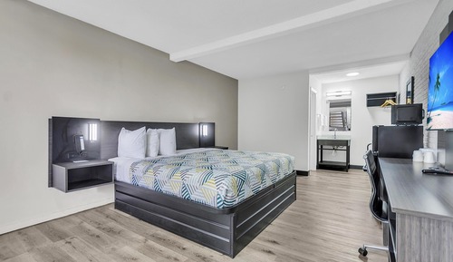 Habitación Deluxe, 1 cama de matrimonio grande, accesible para personas con discapacidad