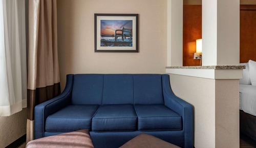 Suite, 1 cama de matrimonio grande con sofá cama, no fumadores