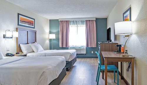 Habitación, 2 camas dobles, accesible para personas con discapacidad, no fumadores