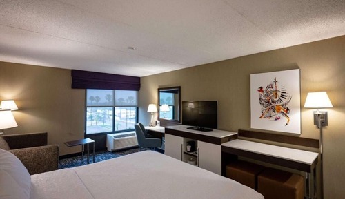 Habitación estándar, 1 cama de matrimonio grande con sofá cama