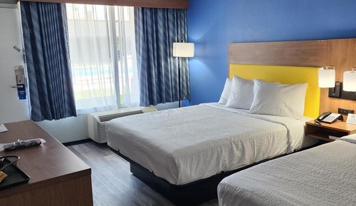 Habitación, 2 camas de matrimonio, no fumadores