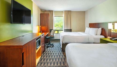 Habitación, 2 camas de matrimonio, no fumadores (Upper Floor)