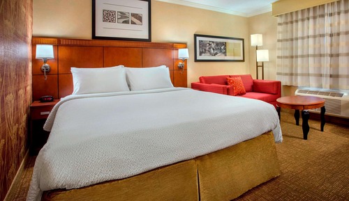 Habitación Deluxe, 1 cama de matrimonio grande con sofá cama