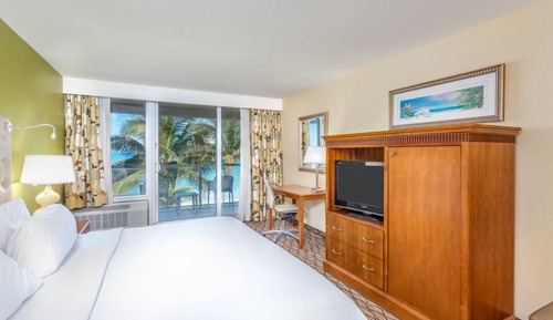 Habitación, 1 cama de matrimonio grande, vistas al mar