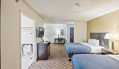 Suite estudio Deluxe, 2 camas de matrimonio, no fumadores