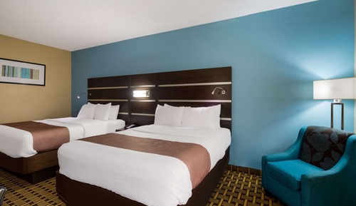 Habitación, 2 camas de matrimonio, no fumadores