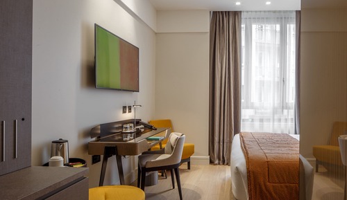 Habitación Premium con 1 cama doble o 2 individuales