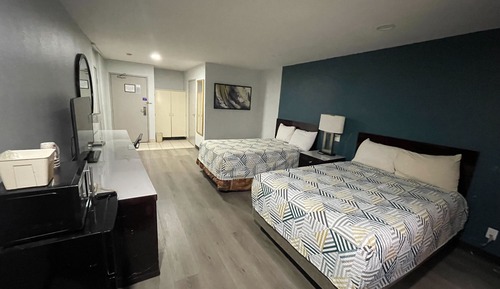 Habitación básica, 2 camas dobles