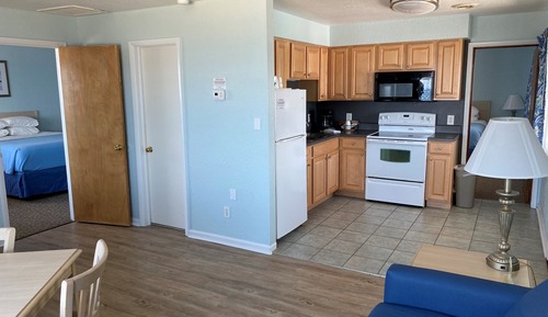 Suite Deluxe, 2 camas de matrimonio, no fumadores, vistas a la ciudad