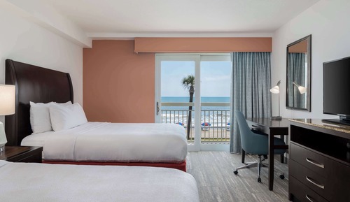 Habitación, 2 camas de matrimonio, accesible para personas con discapacidad, frente al mar (Hearing)